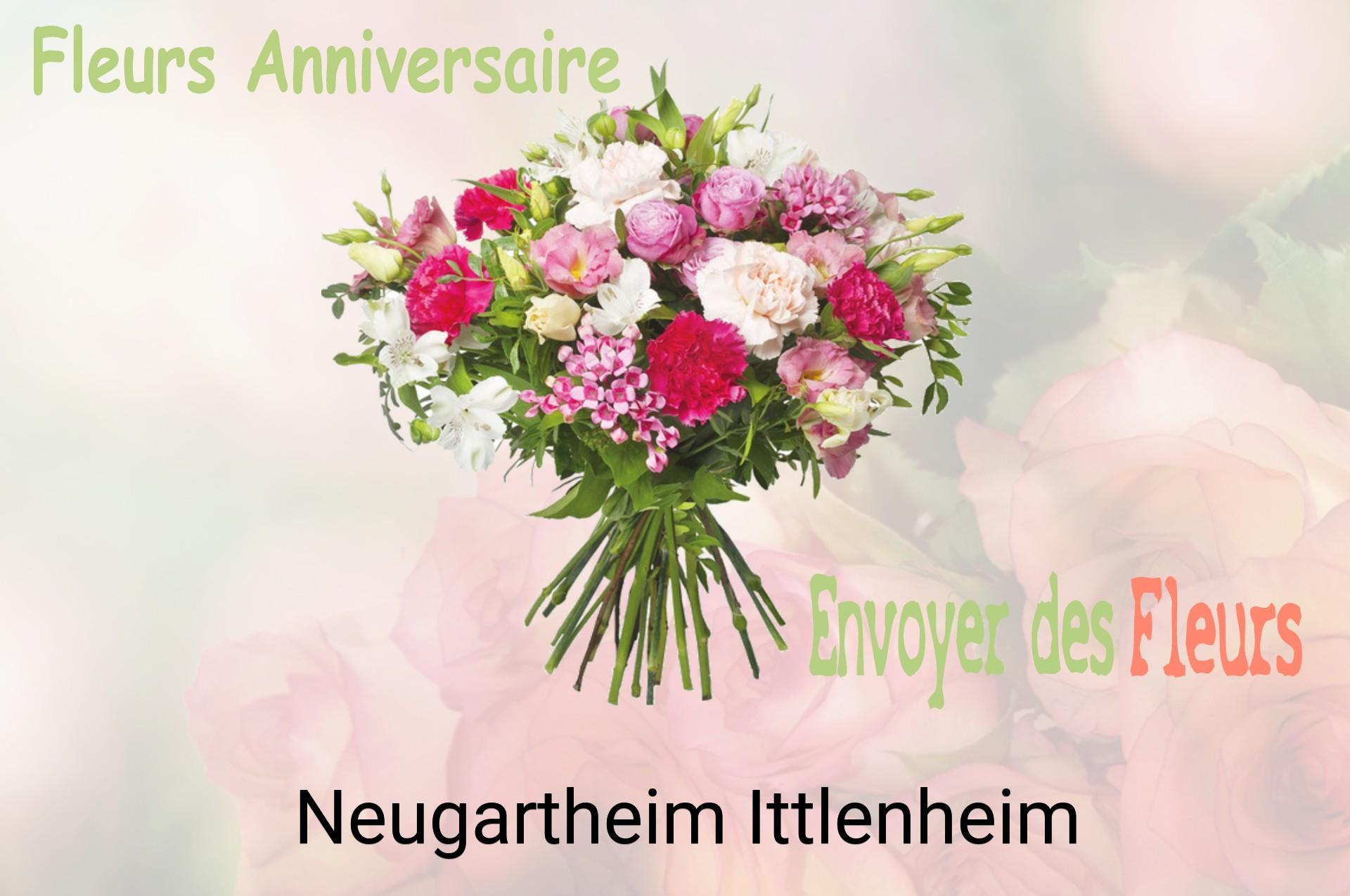Bouquet de fleurs d’anniversaire livré à Neugartheim-Ittlenheim