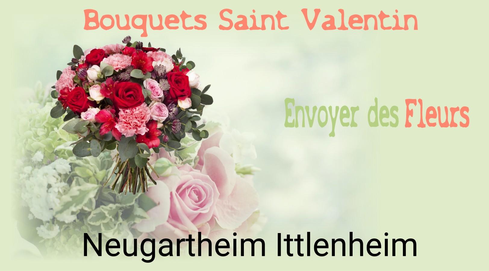 Roses de Saint-Valentin livrées à Neugartheim-Ittlenheim